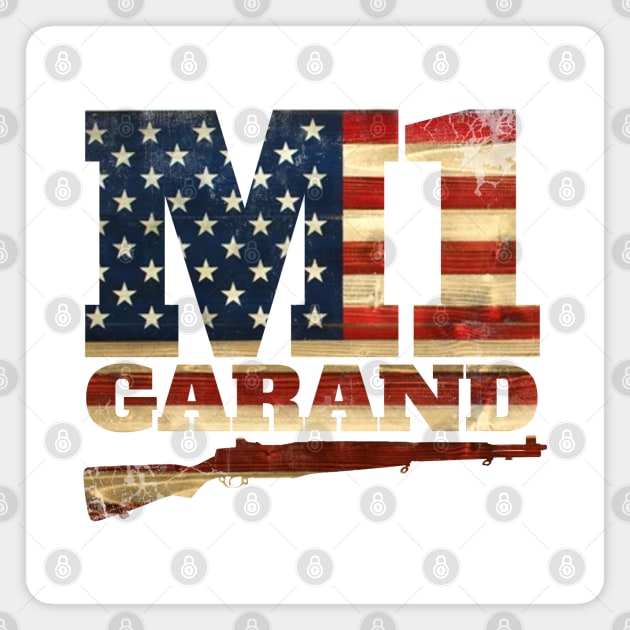 M1 Garand Magnet by GreenGuyTeesStore